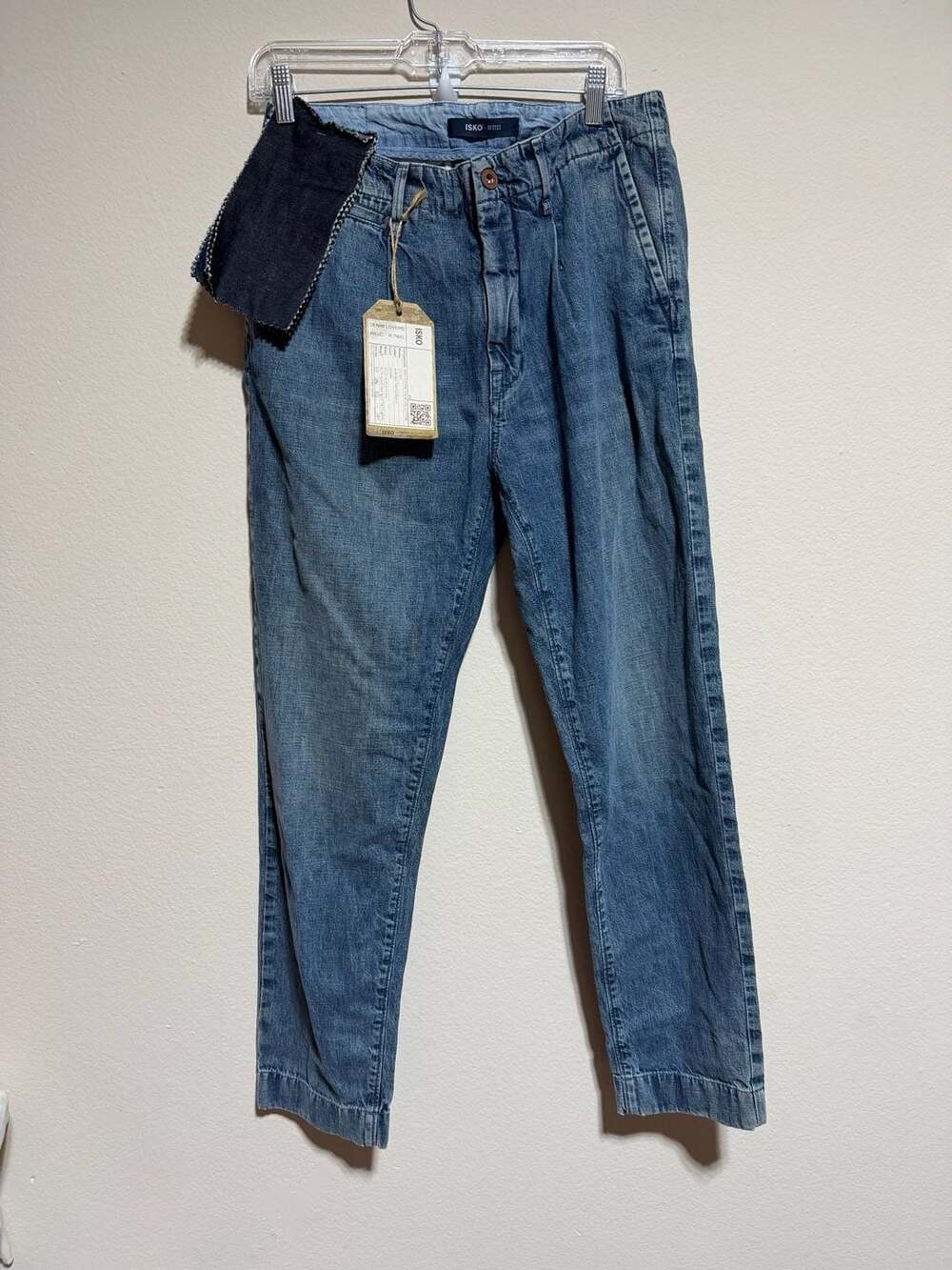 New ISKO Denim jeans with new tags